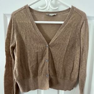Everlane cropped cardigan